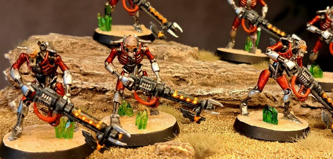 Necron Warriors für die One Page Rules